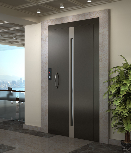 CLASSIC TWO-TONED POWDER COATING - BROWN-CHAMPAGNE
